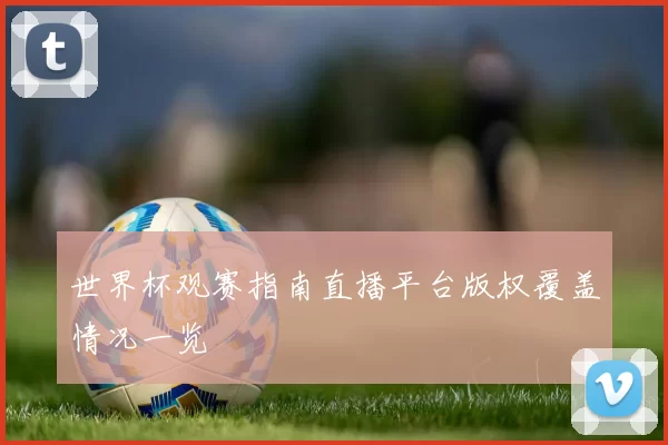 世界杯观赛指南直播平台版权覆盖情况一览